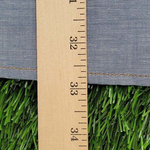 Vintage 80s Saddle-King Pearl-Snap Shirt 3XL 26x33 Poplin - Picture 7 of 10